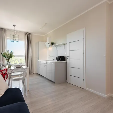 Flatbook Seaside Baltica Tower - With Sea View, Gym & Parking Lägenhet *