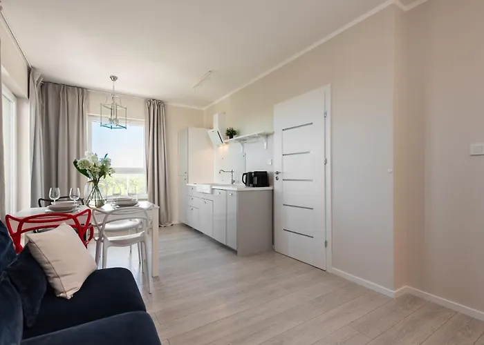 Flatbook Seaside Baltica Tower - With Sea View, Gym & Parking Daire *