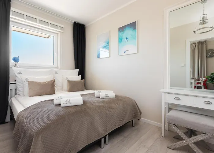 Daire Flatbook Seaside Baltica Tower - With Sea View, Gym & Parking Gdansk