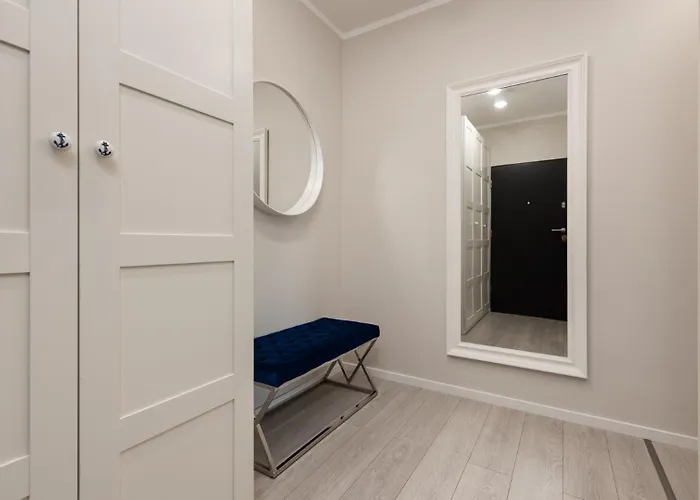 Daire Flatbook Seaside Baltica Tower - With Sea View, Gym & Parking Gdansk